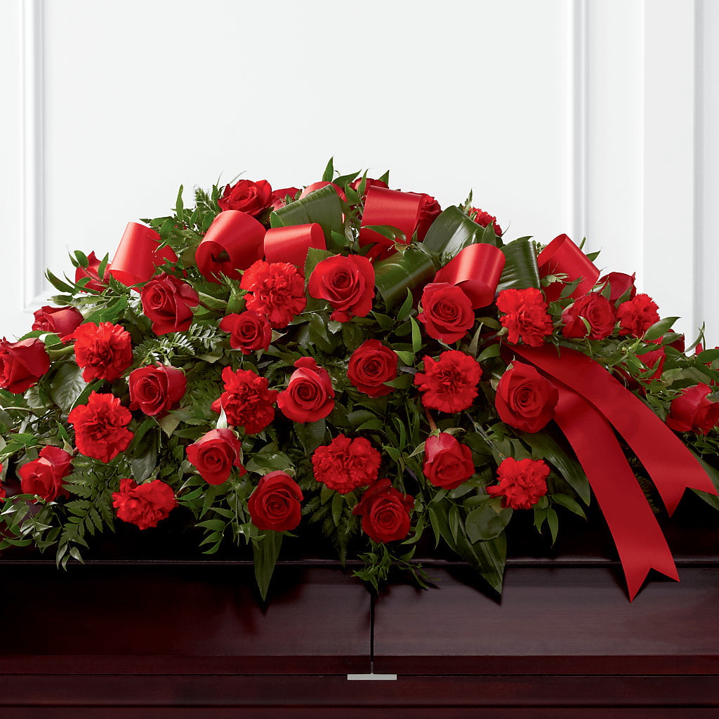 Tribute of Life Casket Spray – Latino Flowers, Bensalem PA