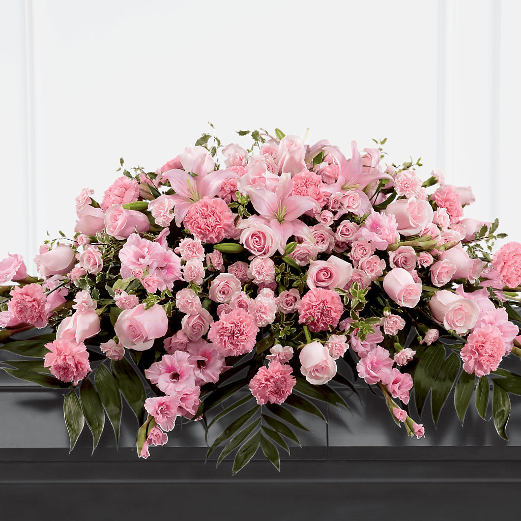 Garden of Comfort Casket Spray (Standard) – Latino Flowers, Bensalem PA