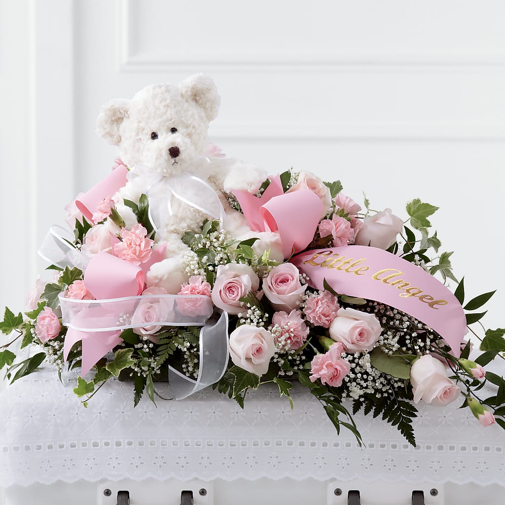 Touch of Sympathy Casket Spray – Latino Flowers, Bensalem PA