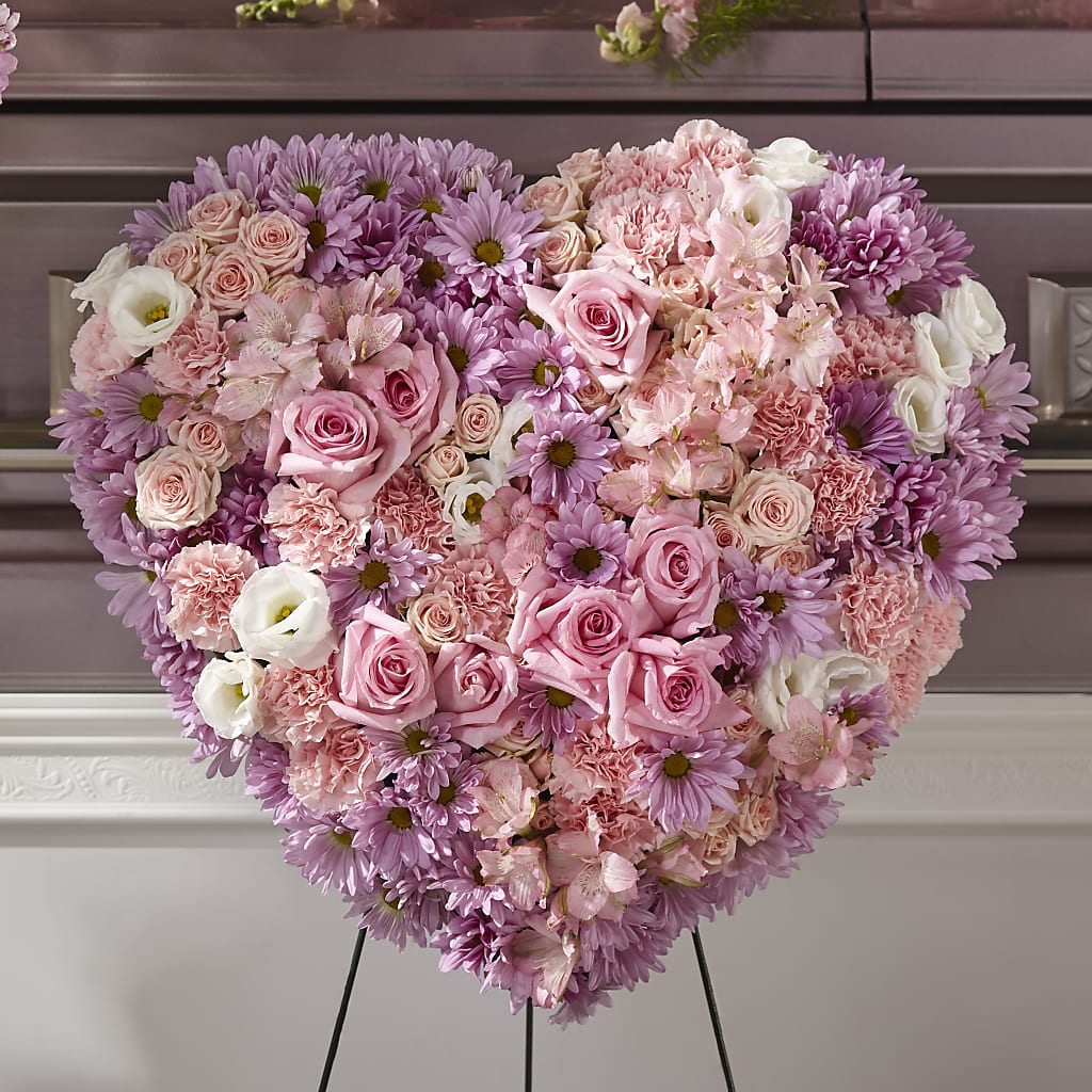 Heaven's Light Heart – Latino Flowers, Bensalem PA