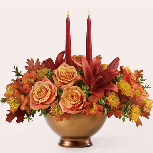 Harvest Table Centerpiece –  Latino Flowers, Bensalem PA