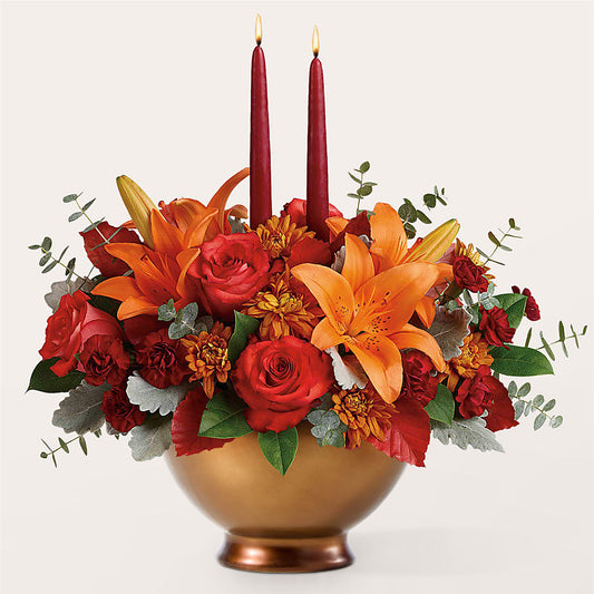 Fruits of Fall Centerpiece –  Latino Flowers, Bensalem PA