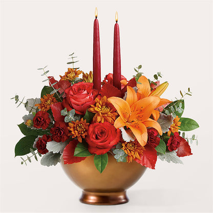 Fruits of Fall Centerpiece –  Latino Flowers, Bensalem PA