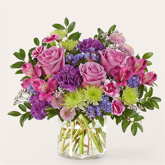 Glass Half Full Bouquet –  Latino Flowers, Bensalem PA