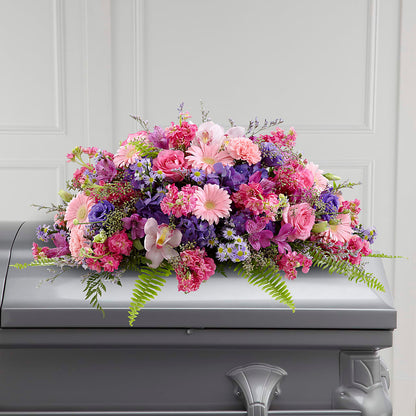 Glorious Garden Casket Spray –  Latino Flowers, Bensalem PA
