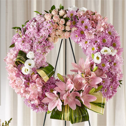 Gift of Warmth Wreath –  Latino Flowers, Bensalem PA